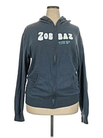 blue 84 Zip Up Hoodie (view 1)