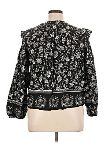 Time and Tru Long Sleeve Blouse (view 2)