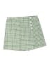 Tory Burch Checkered-gingham Green Skort Size 2 - photo 1