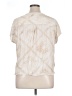 Maurices 100% Rayon Ivory Short Sleeve Blouse Size 1X - photo 2