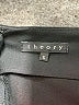 Theory Solid Black Wool Skirt Size 6 - photo 4