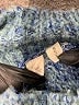 Moth Tweed Teal Turtleneck Sweater Size XS - photo 7