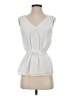 Unbranded 100% Polyester White Sleeveless Blouse Size S - photo 1
