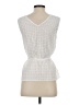 Unbranded 100% Polyester White Sleeveless Blouse Size S - photo 2