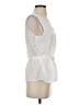Unbranded 100% Polyester White Sleeveless Blouse Size S - photo 4