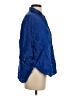 Zara Blue 3/4 Sleeve Button-Down Shirt Size XS - photo 4