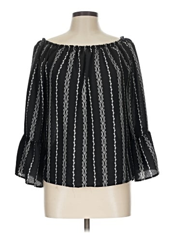On The Road... 3/4 Sleeve Blouse (view 1)