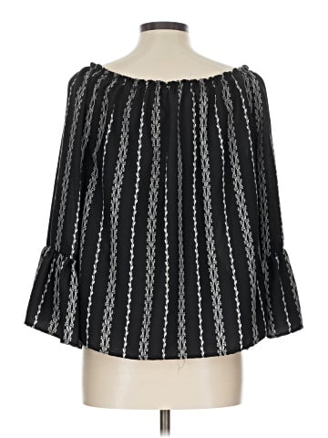 On The Road... 3/4 Sleeve Blouse (view 2)