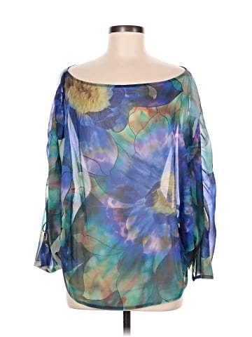 Jennifer Lopez 3/4 Sleeve Blouse (view 1)