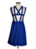 Lulus Solid Blue Casual Dress Size S - photo 2