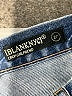 Blank NYC Stripes Blue Jeans Size 27 waist - photo 7