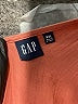 Gap 100% Cotton Orange Sleeveless Blouse Size XXL - photo 7