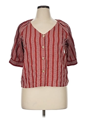 Harper Short Sleeve Blouse (view 1)