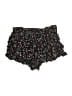 American Eagle Outfitters 100% Viscose Floral Black Shorts Size S - photo 1