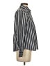 Lands' End 100% Cotton Stripes Gray Long Sleeve Blouse Size 4 (petite) - photo 4