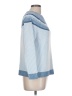 Lands' End 100% Cotton Blue Pullover Sweater Size L (petite) - photo 4