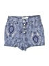 BCBGeneration Paisley Blue Shorts Size 26 waist - photo 1