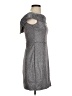 Jump Apparel Tweed Gray Cocktail Dress Size L - photo 4