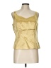 Sigrid Olsen Gold Sleeveless Blouse Size 10 - photo 1
