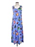 Jostar Graphic Blue Casual Dress Size S - photo 1