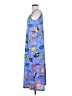Jostar Graphic Blue Casual Dress Size S - photo 5