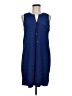 Amanda Uprichard 100% Silk Blue Sleeveless Silk Top Size M - photo 1