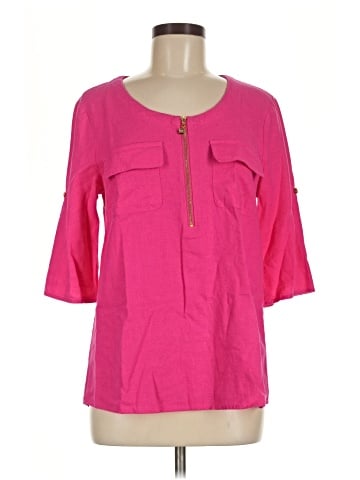 Ellen Tracy 3/4 Sleeve T-Shirt (view 1)