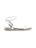 Jessica Simpson Metallic Silver Sandals Size 9 1/2 - photo 1