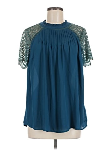 Torrid Short Sleeve Blouse (view 1)