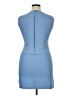City Triangles Solid Blue Cocktail Dress Size XL - photo 2