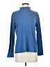 Classic Elements Blue Long Sleeve Turtleneck Size S - photo 1