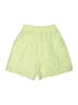 Zara Solid Green Athletic Shorts Size 10 - photo 2