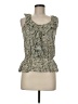 Poetry Green Sleeveless Blouse Size M - photo 1