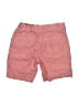 Crewcuts Outlet 100% Cotton Chevron-herringbone Red Shorts Size 4 - photo 2