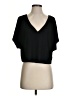 Zara Black Short Sleeve Top Size S - photo 1