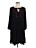 Torrid 100% Rayon Black Casual Dress Size Med Plus (00) - photo 1