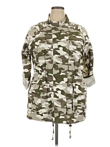 Kensie Raincoat (view 1)