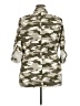 Kensie Camo Green Raincoat Size 2X - photo 2