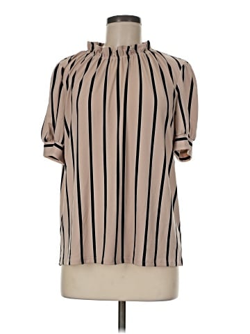 Adrianna Papell Short Sleeve Turtleneck (view 1)