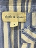 Cloth & Stone Blue 3/4 Sleeve Button-Down Shirt Size S - photo 7