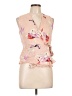 Harve Benard 100% Rayon Pink Sleeveless Blouse Size L - photo 1