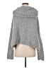 Free People Metallic Gray Turtleneck Sweater Size S - photo 2