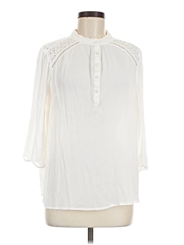 Torrid 3/4 Sleeve Blouse (view 1)