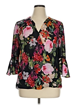 Inc International Concepts 3/4 Sleeve Blouse