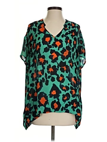 CAbi Short Sleeve Blouse (view 1)
