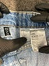 Divided by H&M 100% Cotton Plaid Blue Jeans Size 8 - photo 7