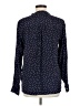 Gap Polka Dots Blue Long Sleeve Blouse Size M - photo 2