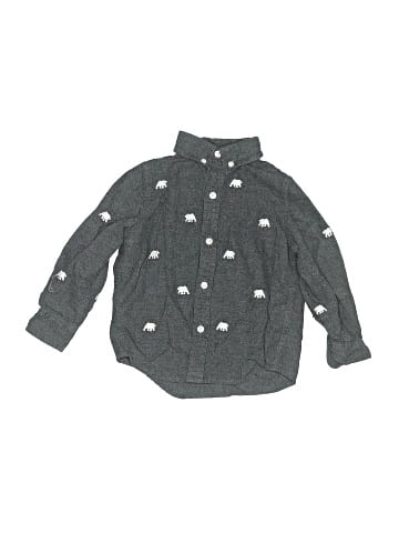 Janie and Jack Long Sleeve Button-Down Shirt (view 1)