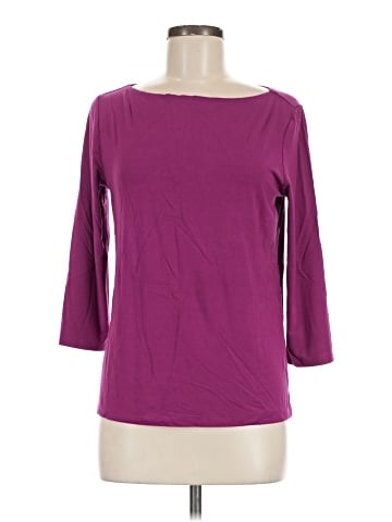 Ann Taylor Factory 3/4 Sleeve T-Shirt (view 1)