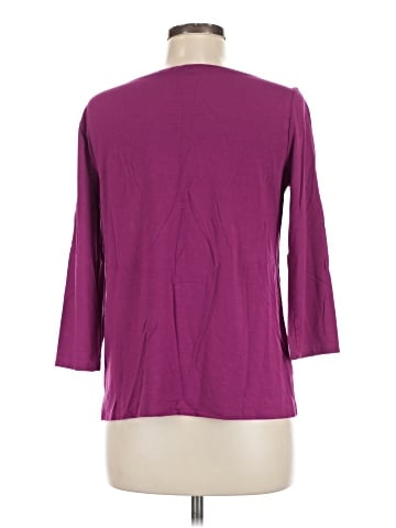 Ann Taylor Factory 3/4 Sleeve T-Shirt (view 2)